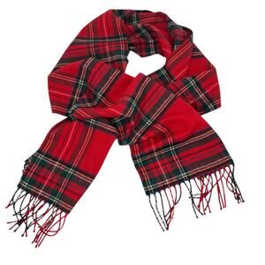 Made in Scotland men’s tartan shawl wrap